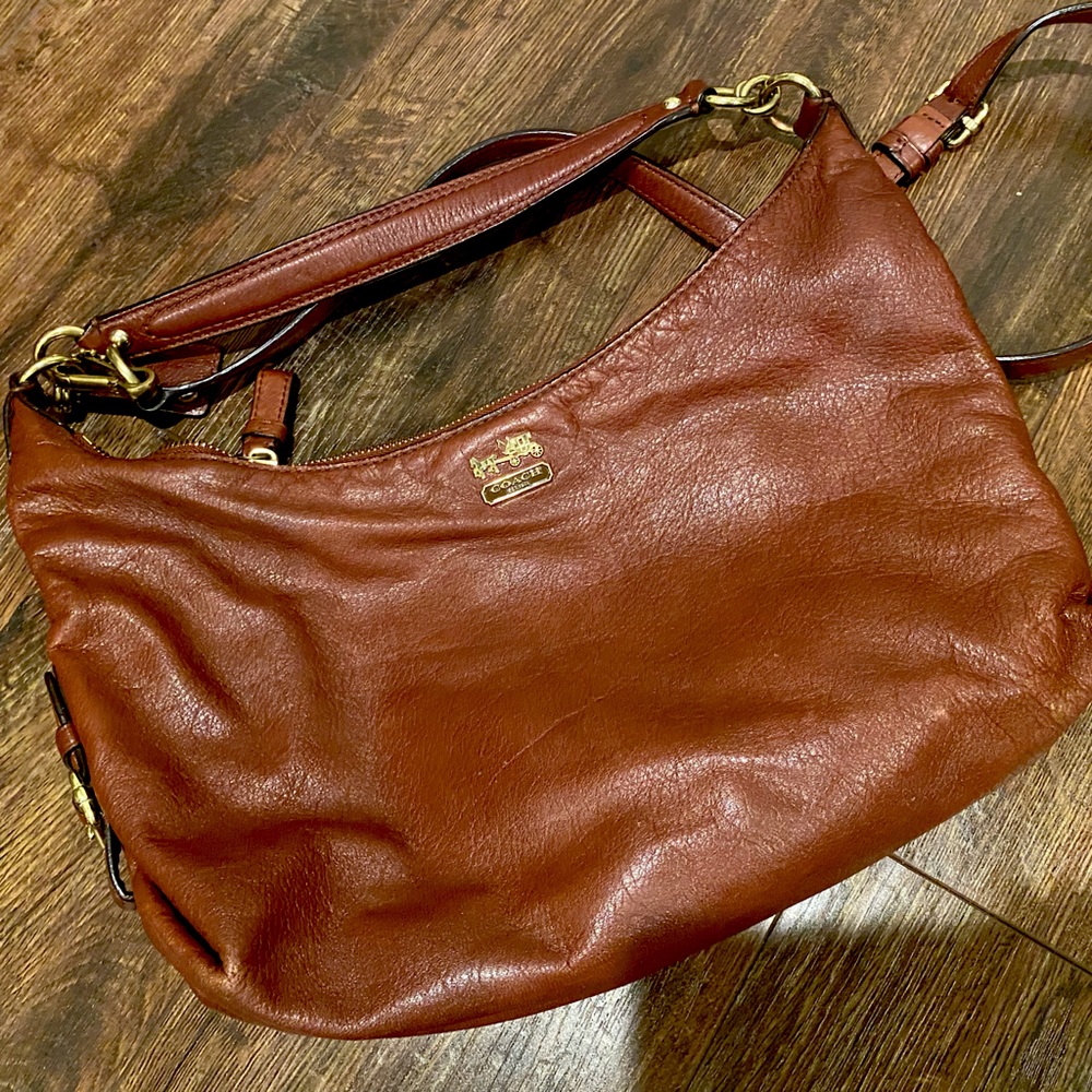 Soft Leather Coach crossbody/handbag
